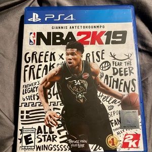NBA 2k19 for PS4